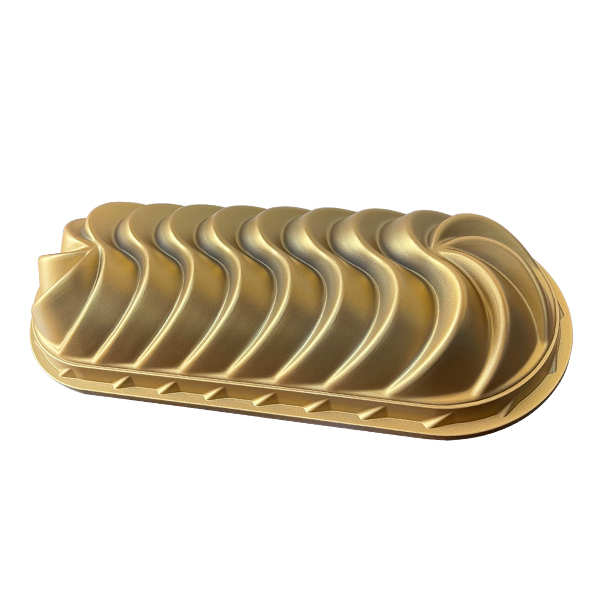OMS Granite Baton Rectangular Cake Mould Gold