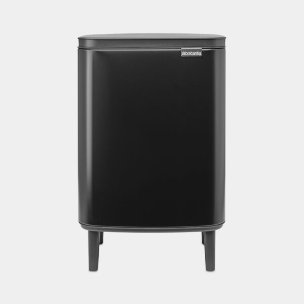 Brabantia Bo Waste Bin Hi 12 Ltr - Matt Black