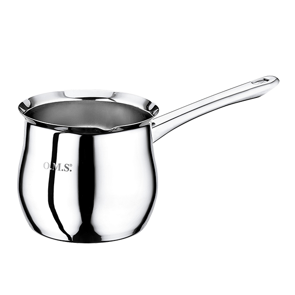 OMS Stainless Steel 18/10 New Oral Coffee Pot Size 7
