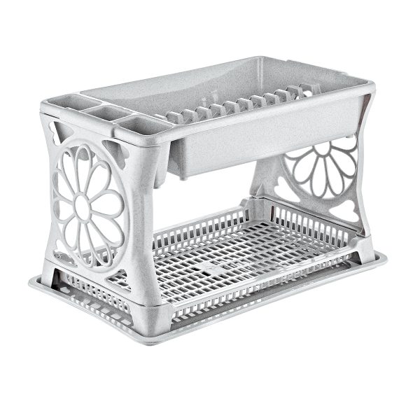 Plast Art Dish Rack Double Deck